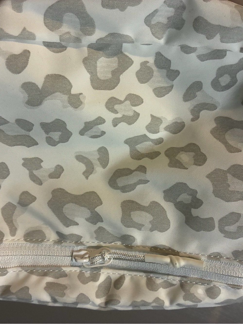 Girls' Gray Leopard Print Fanny pack